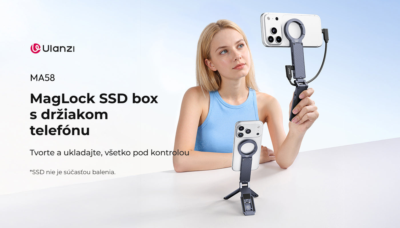 Ulanzi MA58 MagLock SSD box s držákem