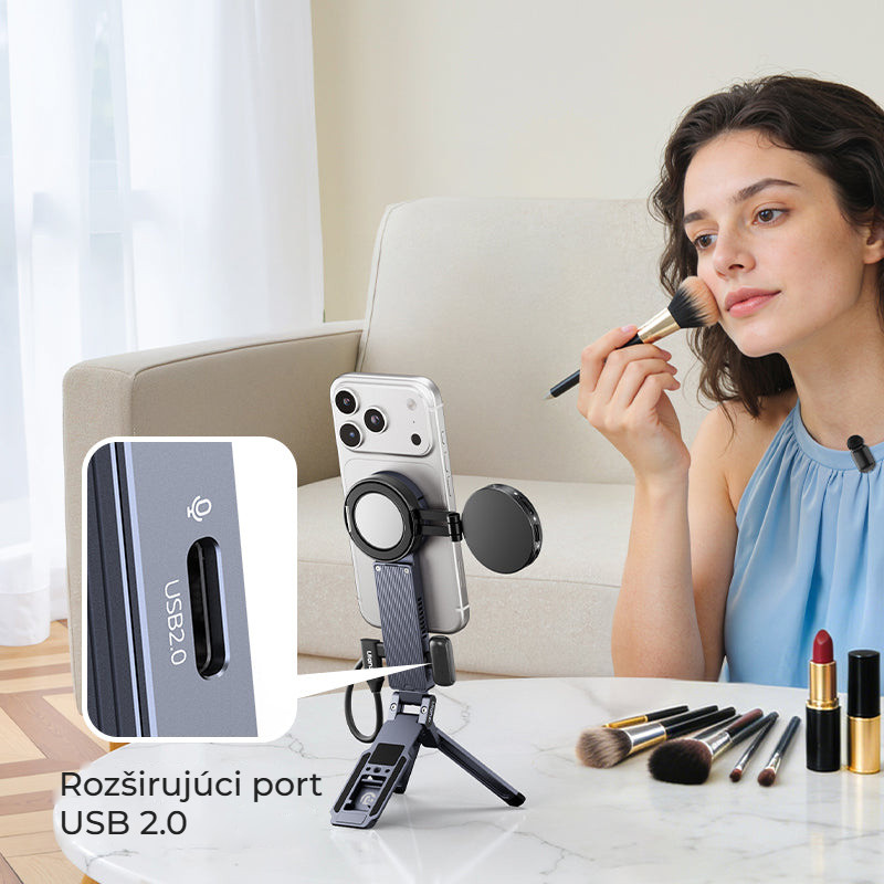 Ulanzi MA58 MagLock SSD box s držákem – Rozšiřující port USB 2.0