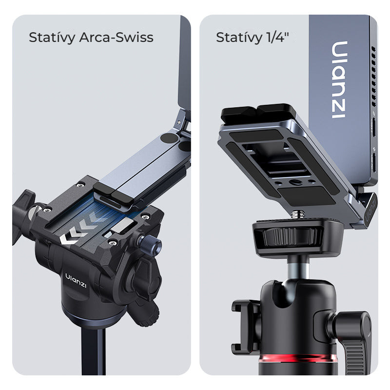 Ulanzi MA58 MagLock SSD box s držákem – Pro stativy Arca-Swiss i 1/4″