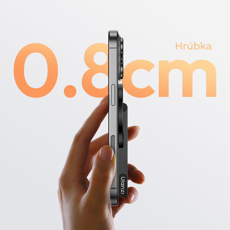 Ulanzi MA60 magnetický stativ (stříbrný) – Tenký jen 0,8 cm