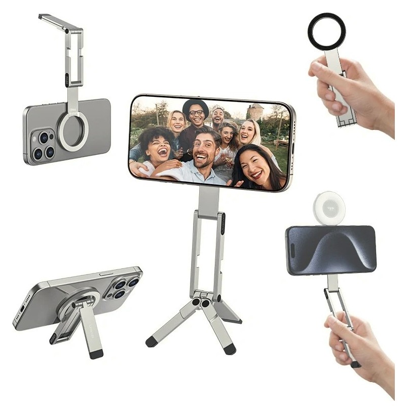 Ulanzi MA60 magnetický stativ (stříbrný)