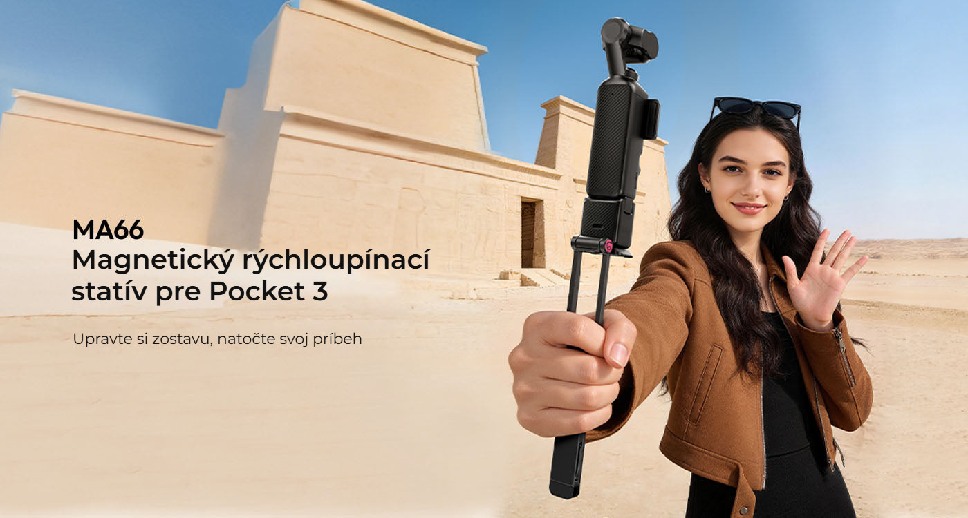 Ulanzi MA66 magnetický ministativ pro DJI Osmo Pocket 3/4