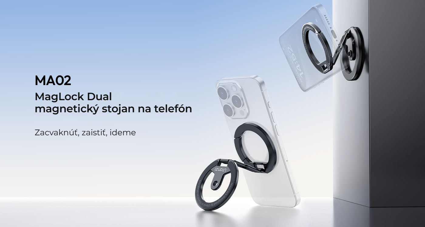 Ulanzi MA02 MagLock Dual magnetický stojánek na telefon