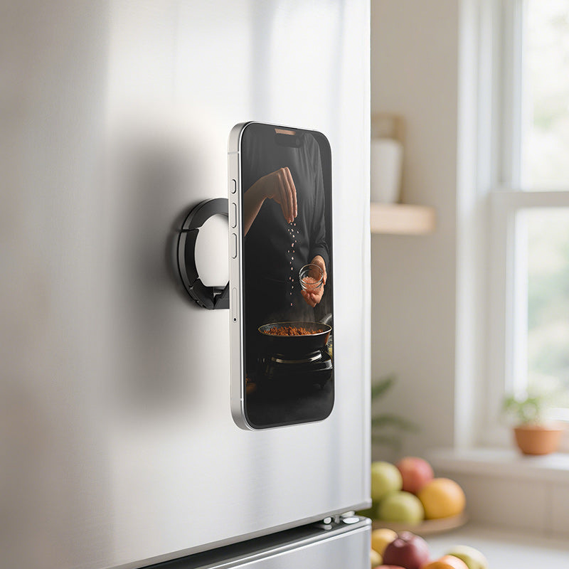 Ulanzi MA02 MagLock Dual magnetický stojánek na telefon – Přichytí se na kov