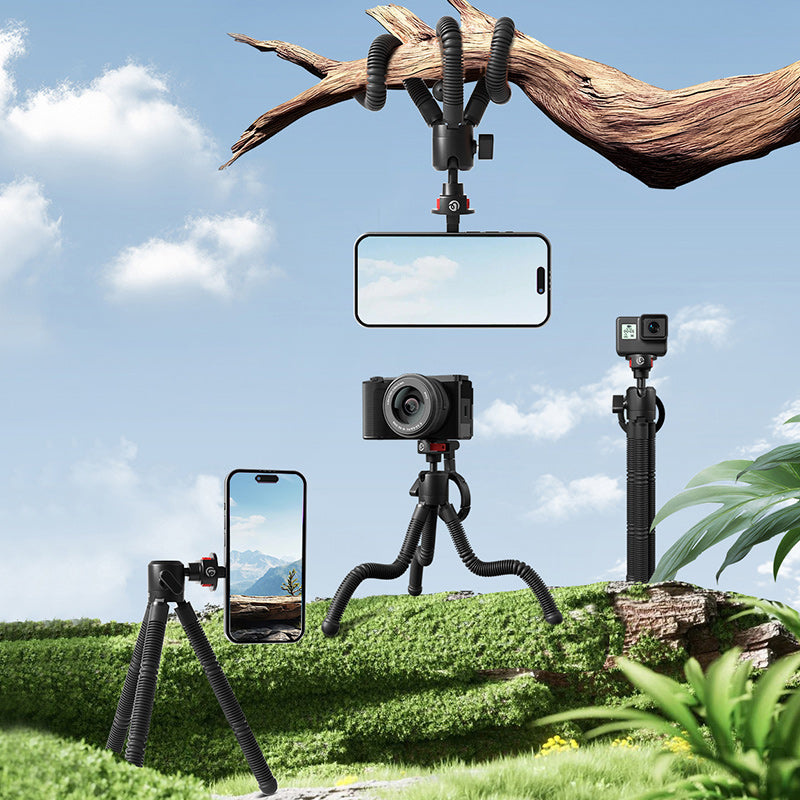 Ulanzi MT30 magnetický ohebný stativ – Telefon, akční kamera i fotoaparát