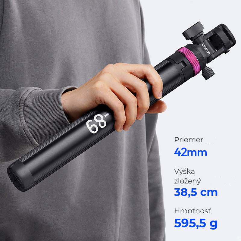 Ulanzi MT-89 světelný stativ – Složený jen 38,5 cm