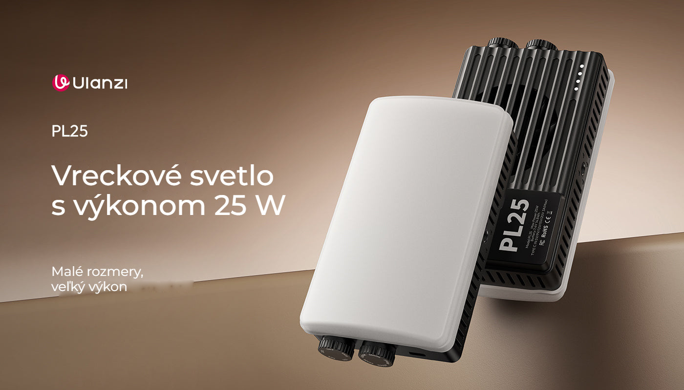 Ulanzi PL25 LED světlo