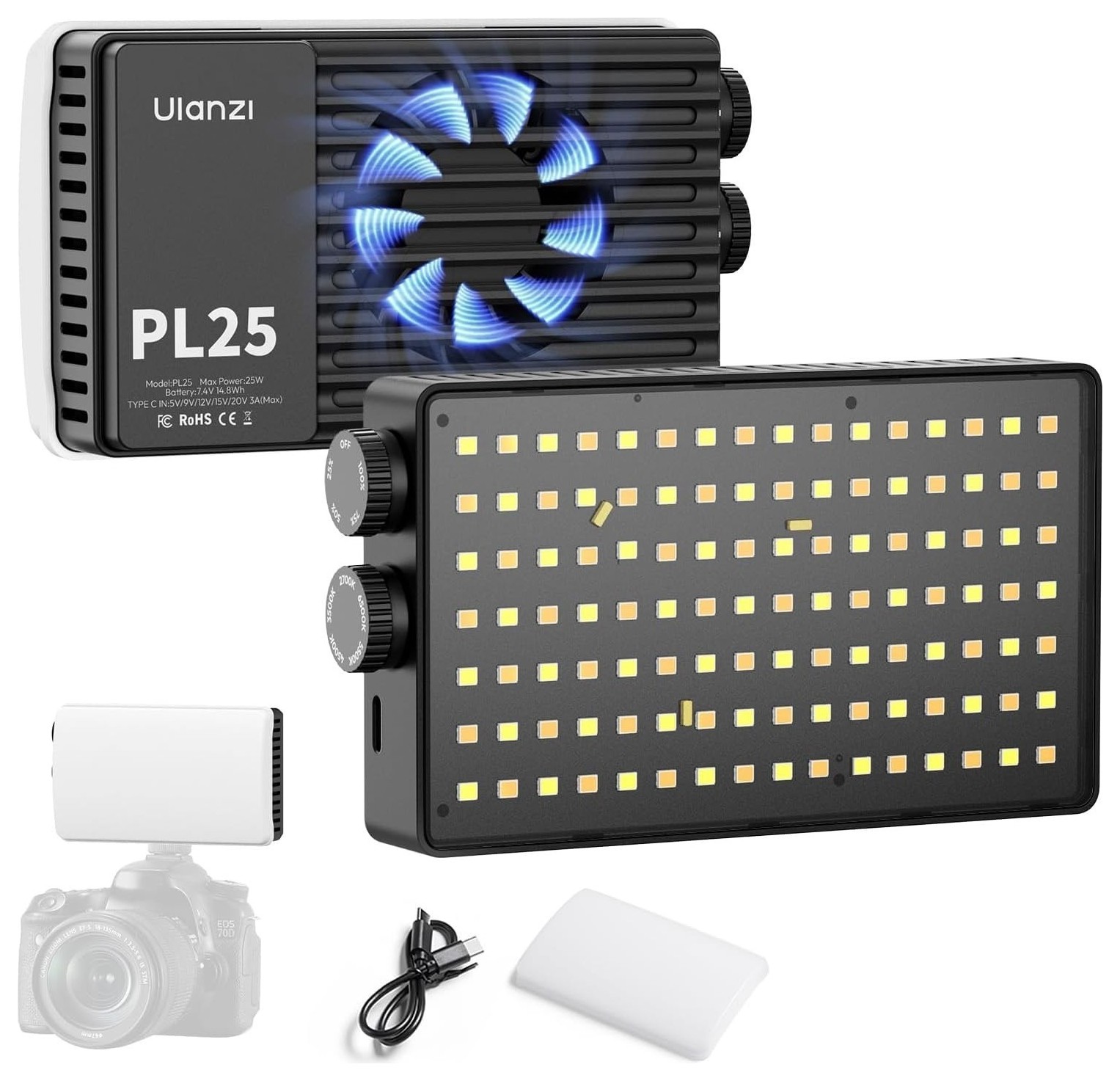Ulanzi PL25 LED světlo