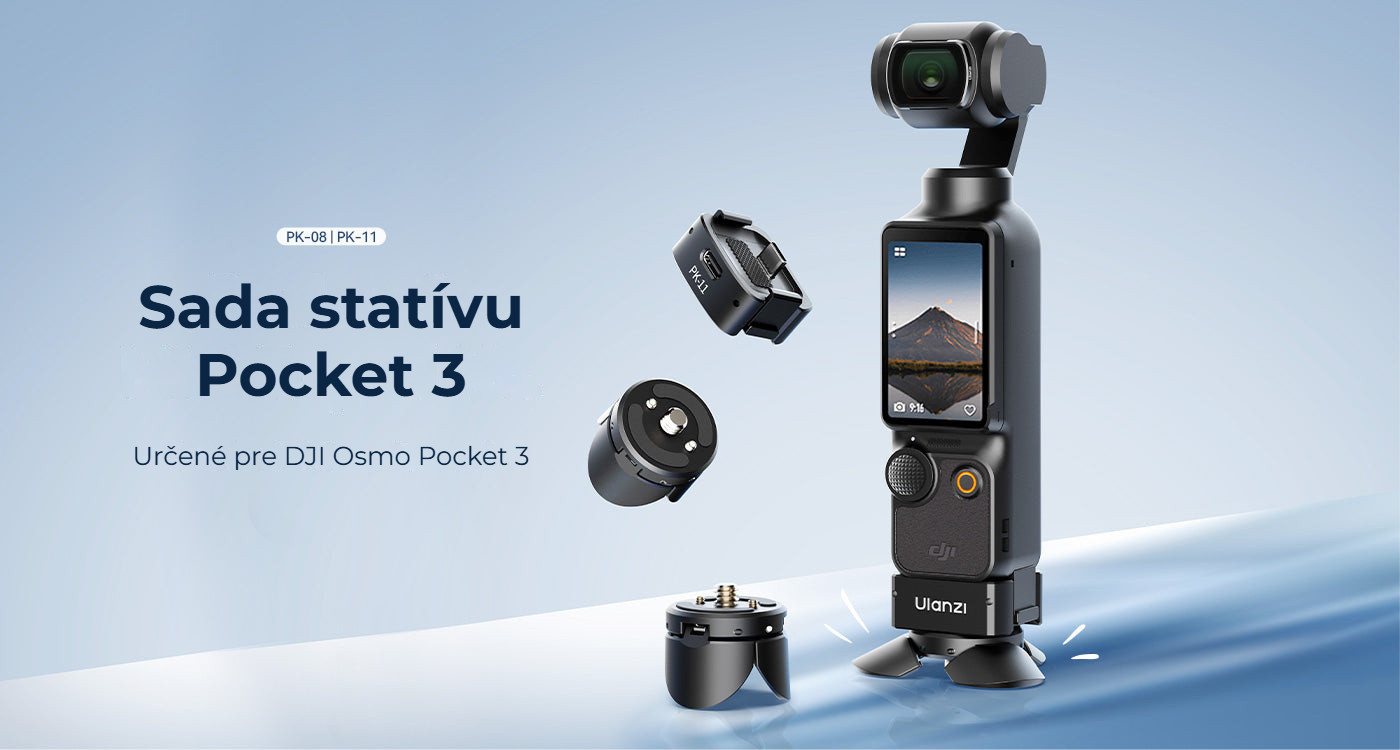 Ulanzi Pocket 3 Mini Tripod Kit PK-08 + PK-11
