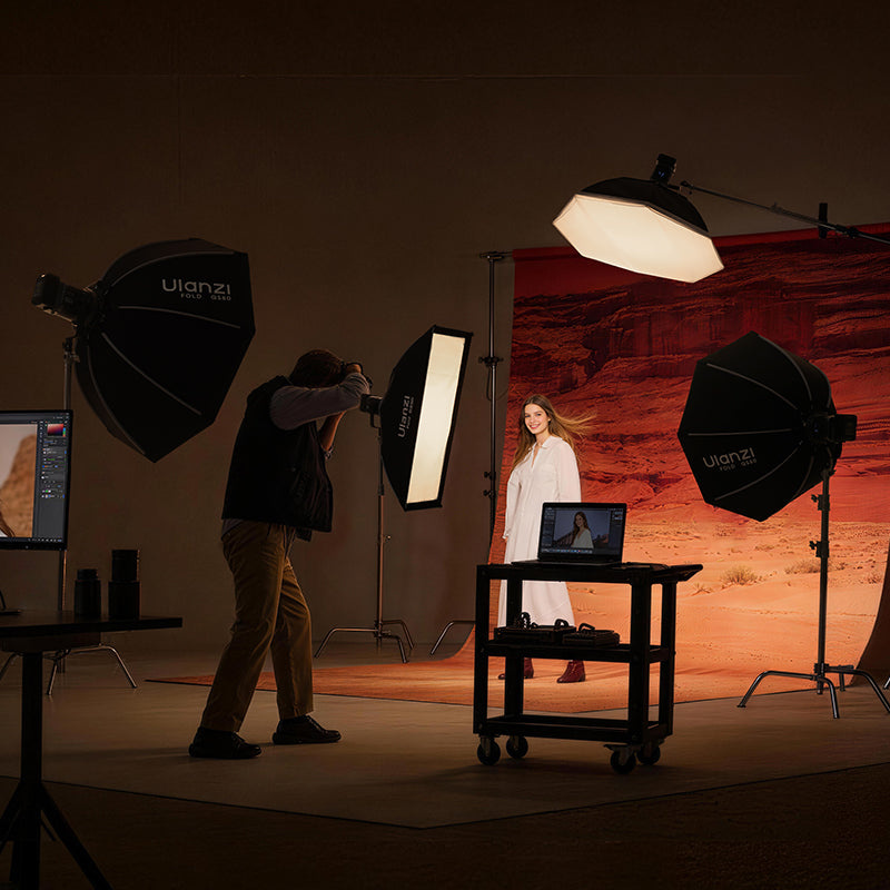 Ulanzi FOLD QS80 softbox 80 cm Bowens – Studiová i video světla s Bowens