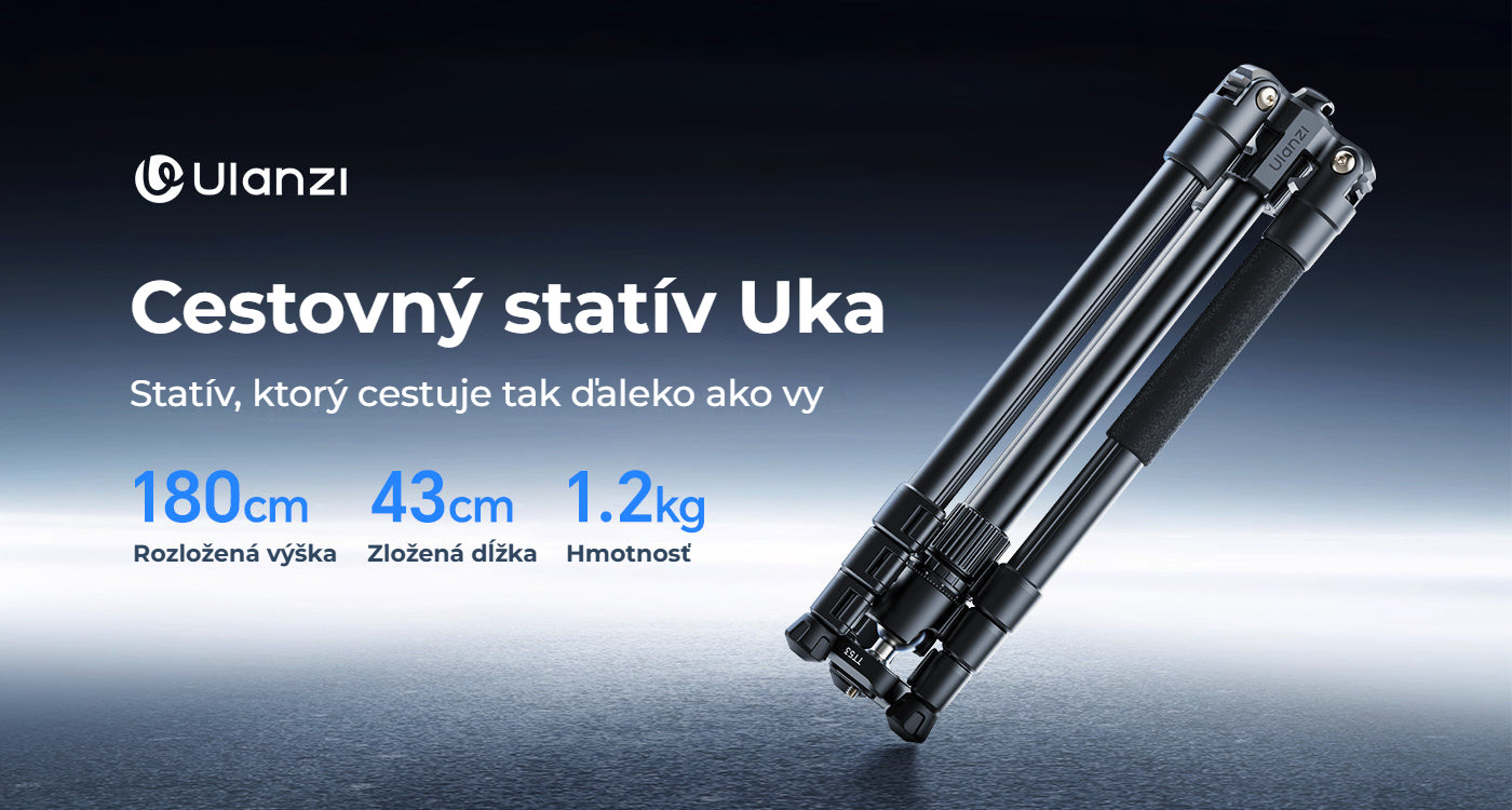Ulanzi 1.8m Lightweight Mirrorless Tripod