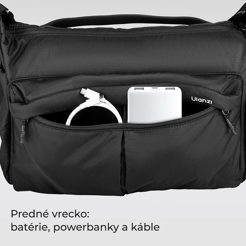 Ulanzi U023 Urban Daily Shoulder Bag – Kapsy na všechno, co potřebujete