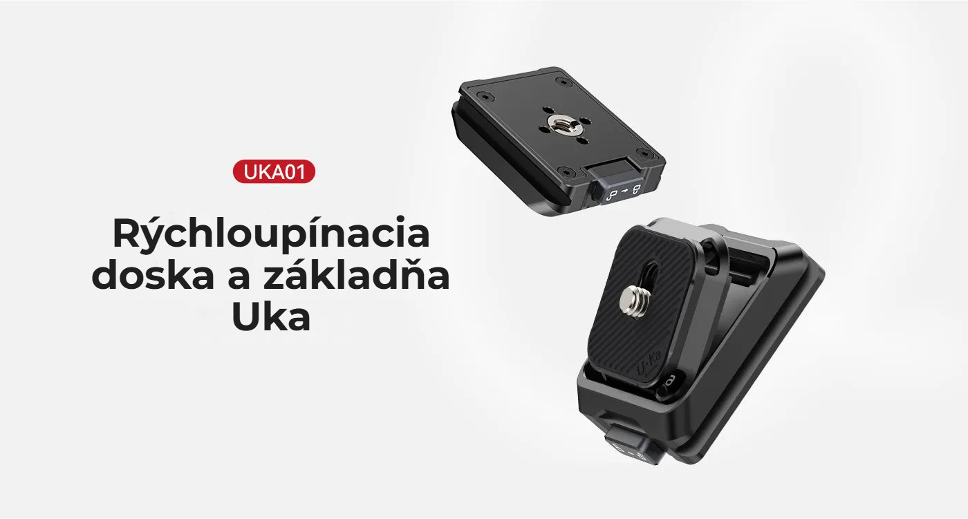 Ulanzi Uka Quick Release Plate and Base Kit