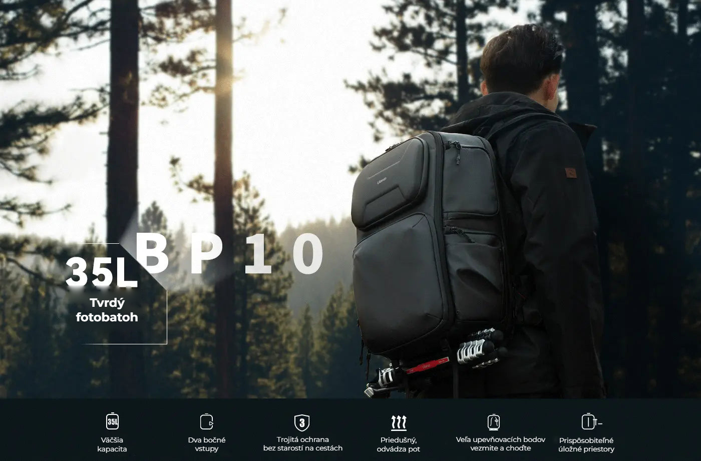 Ulanzi BP10 Hardshell Camera Backpack