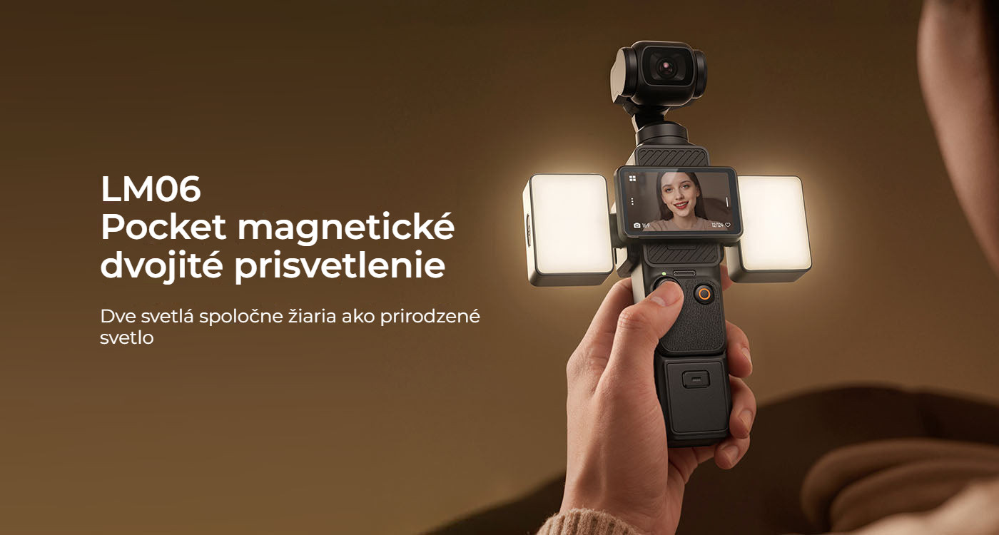 Ulanzi LM06 magnetická světla