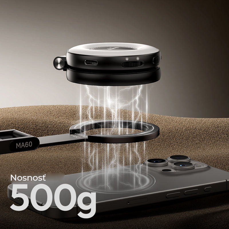 Ulanzi MA60 magnetický stativ (růžový) – Nosnost až 500 g