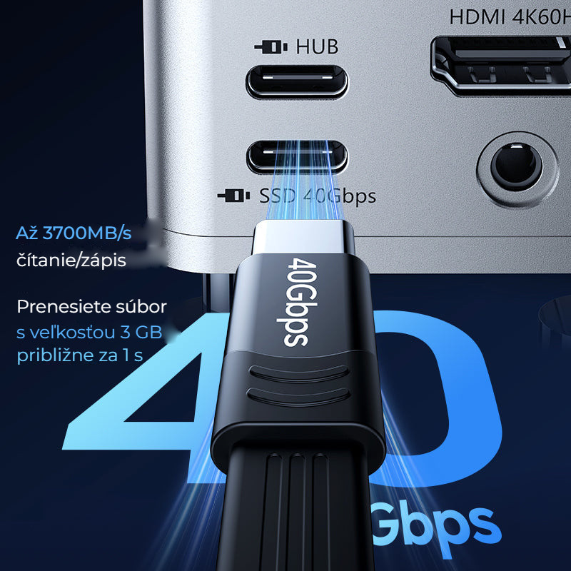 Ulanzi QT03 dokovací stanice – USB4 s rychlostí 40 Gb/s