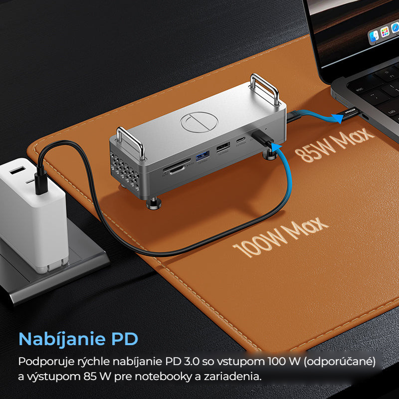 Ulanzi QT03 dokovací stanice – Nabíjení PD 3.0
