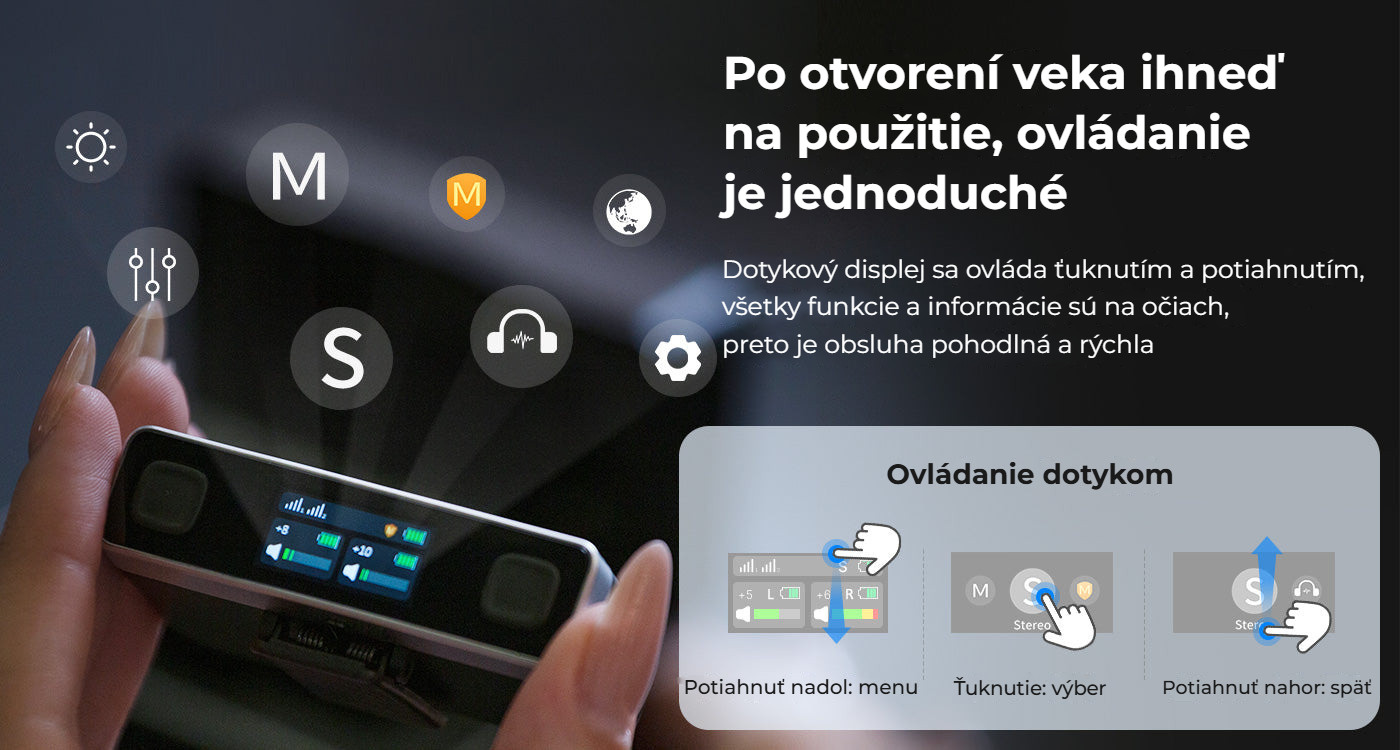 Ulanzi U-Mic AM18 – Okamžitě připravený k použití