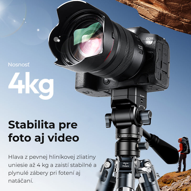 Ulanzi U190 II Uka videohlava – Nosnost až 4 kg