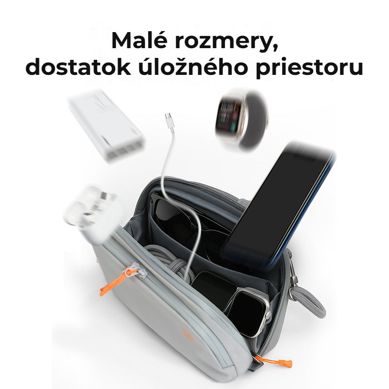 Ulanzi YY08 TechLite Sling Bag šedá – Malá, a přesto prostorná