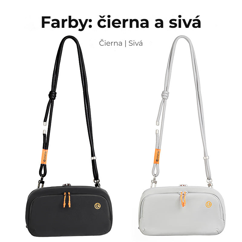 Ulanzi YY08 TechLite Sling Bag šedá – Černá a šedá varianta
