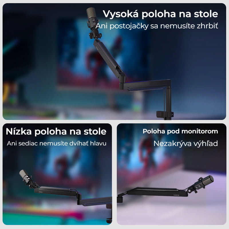 Ulanzi ZJ05 Lift – Tři polohy podle vašeho stylu