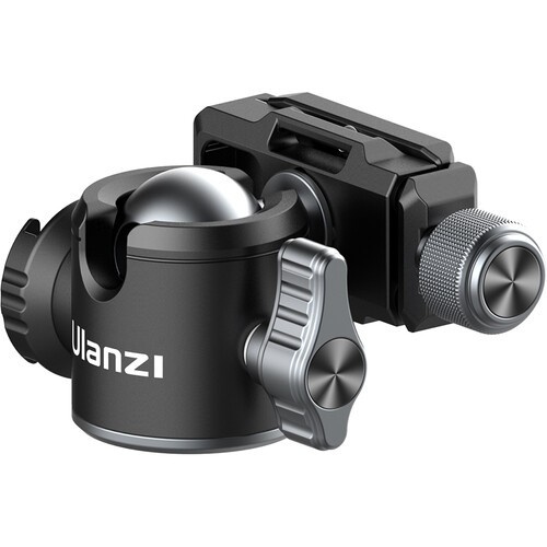 Ulanzi U-80L kulová hlava Arca Swiss s boční patici – 360° a volič 90° pro portrét