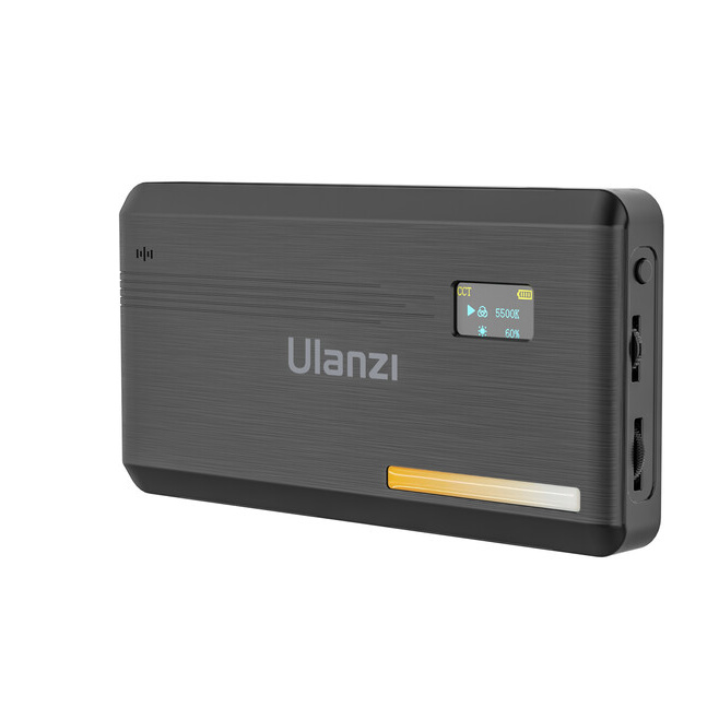Ulanzi VL200 Bi-Color LED panel – Kolečka a displej