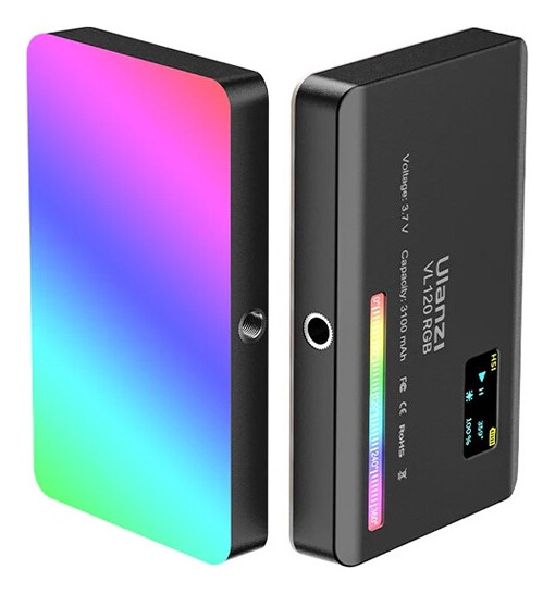 Ulanzi VL120 RGB LED světlo (černé)