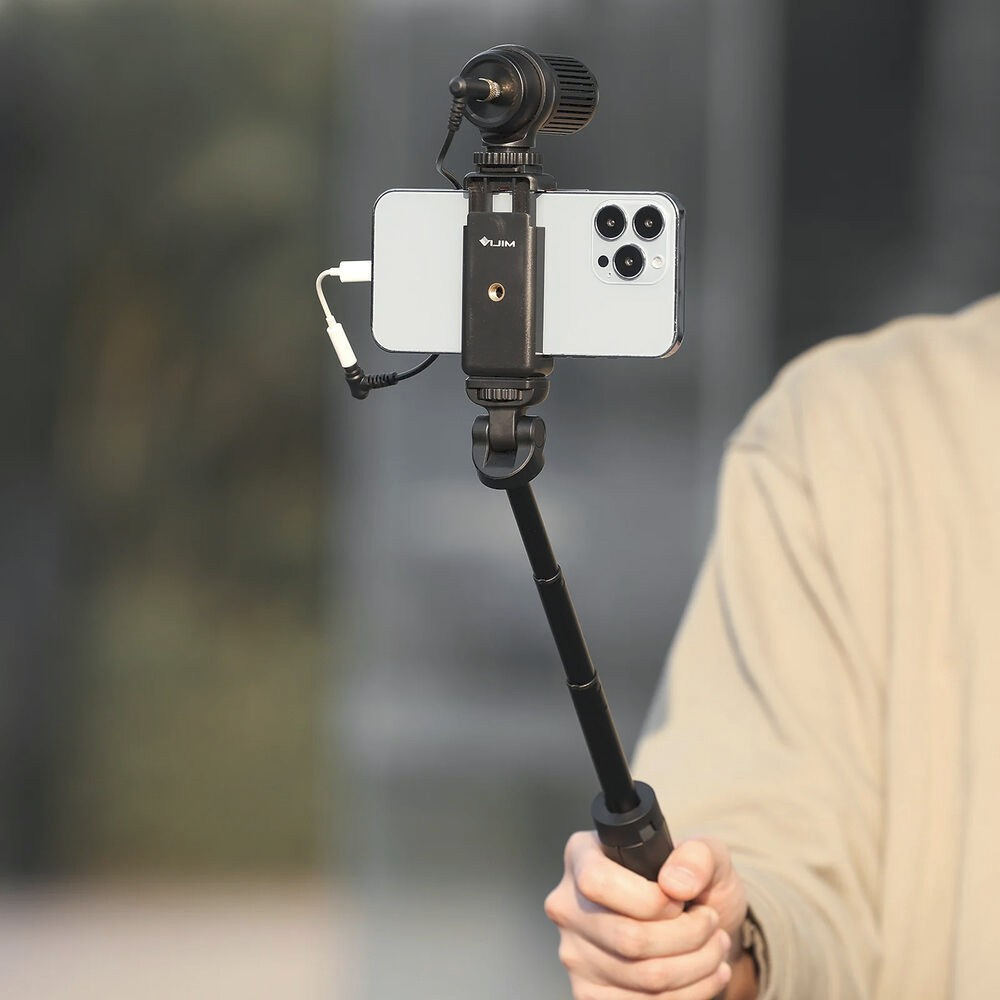 Ulanzi RMT-01 stativ s Bluetooth ovladačem – Vlog s mikrofonem