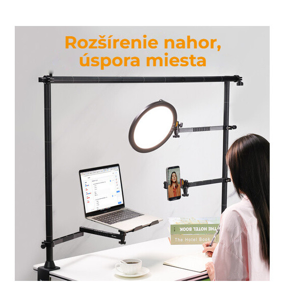 Ulanzi LS15 – Rozšíření nahoru, úspora místa