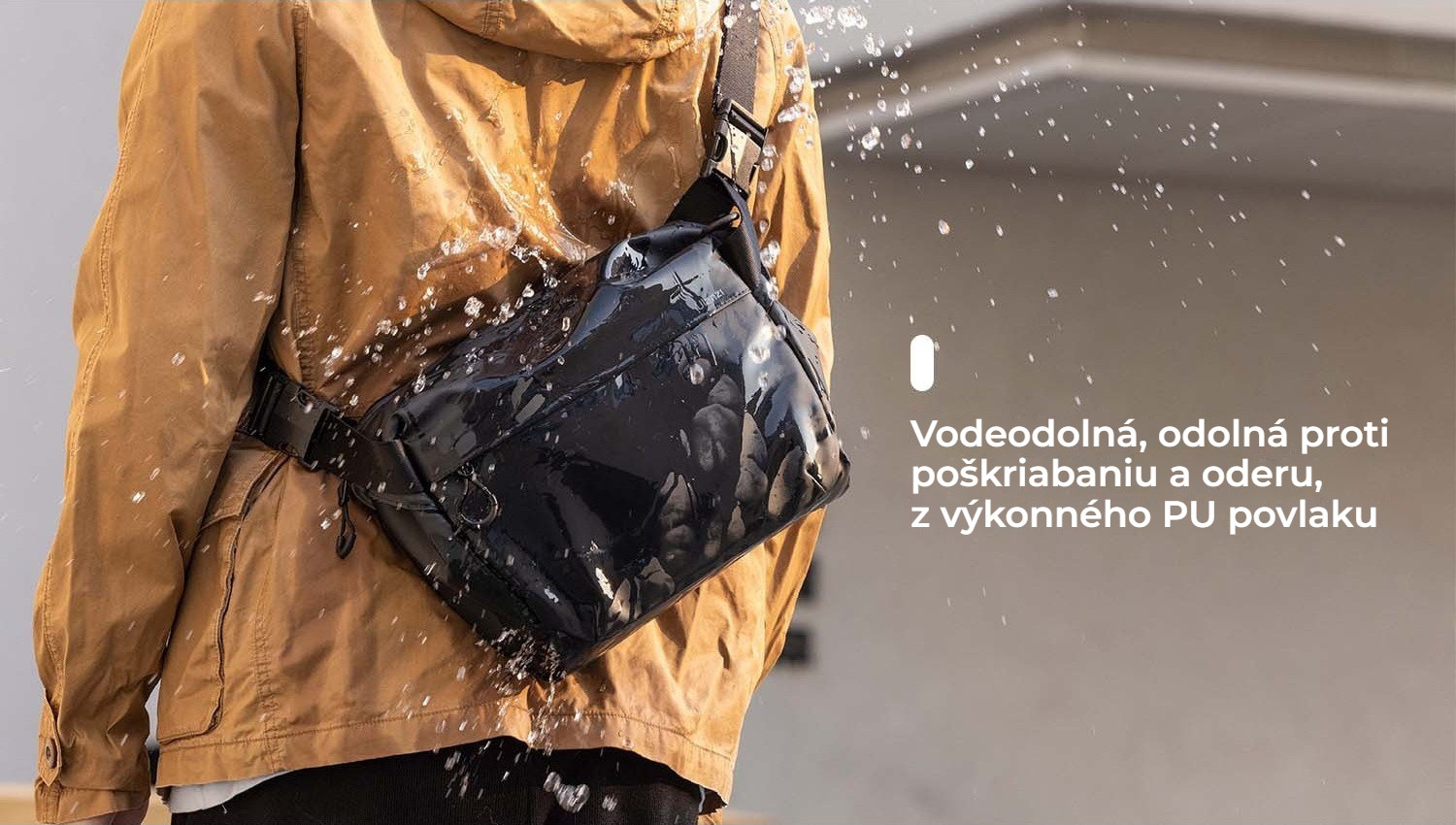 Ulanzi foto brašna přes rameno – Voděodolná a odolná proti oděru