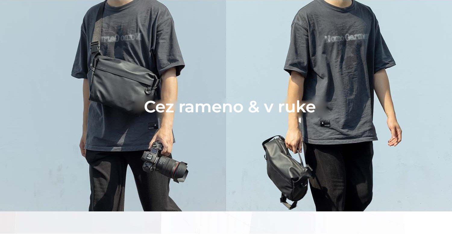Ulanzi foto brašna přes rameno – Přes rameno i v ruce