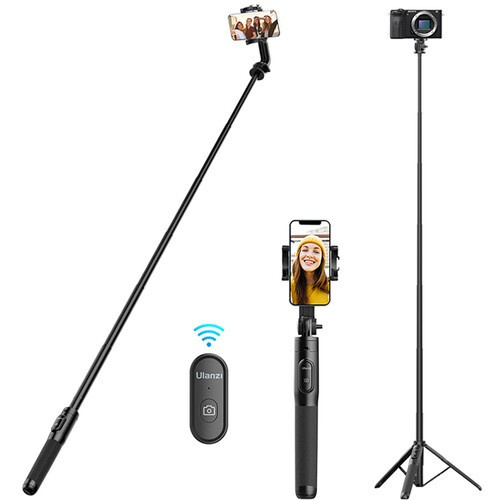Ulanzi SK-03 selfie tyč a stativ s Bluetooth ovladačem – Rukojeť, tyč i stativ