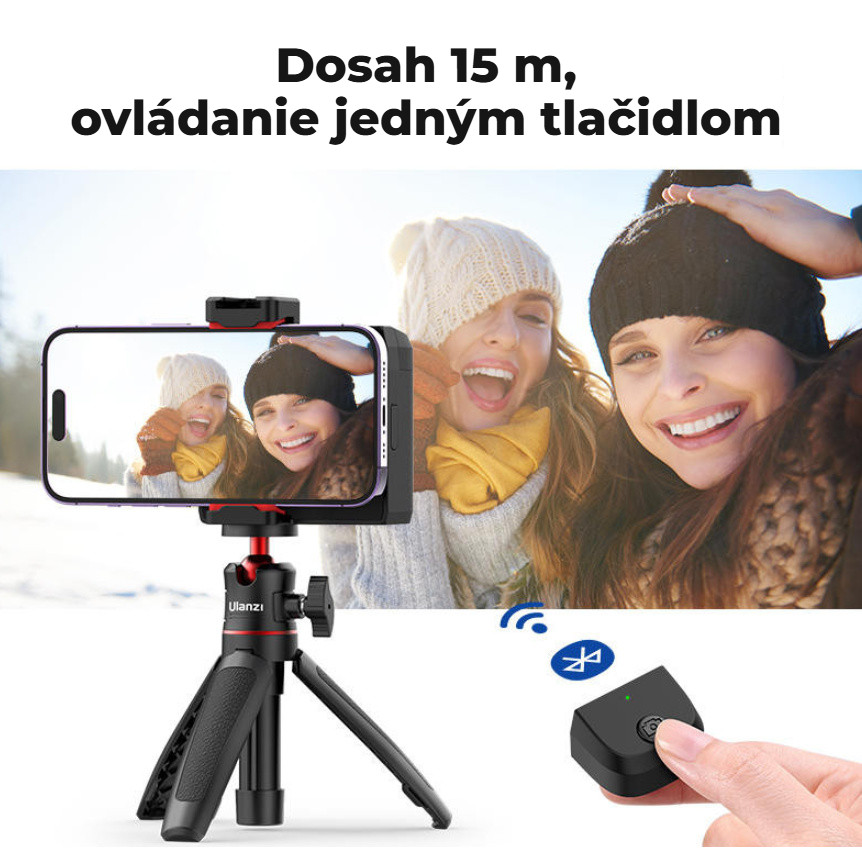 Ulanzi CG-02 Smartphone Camera Grip – Odnímatelný ovladač Bluetooth