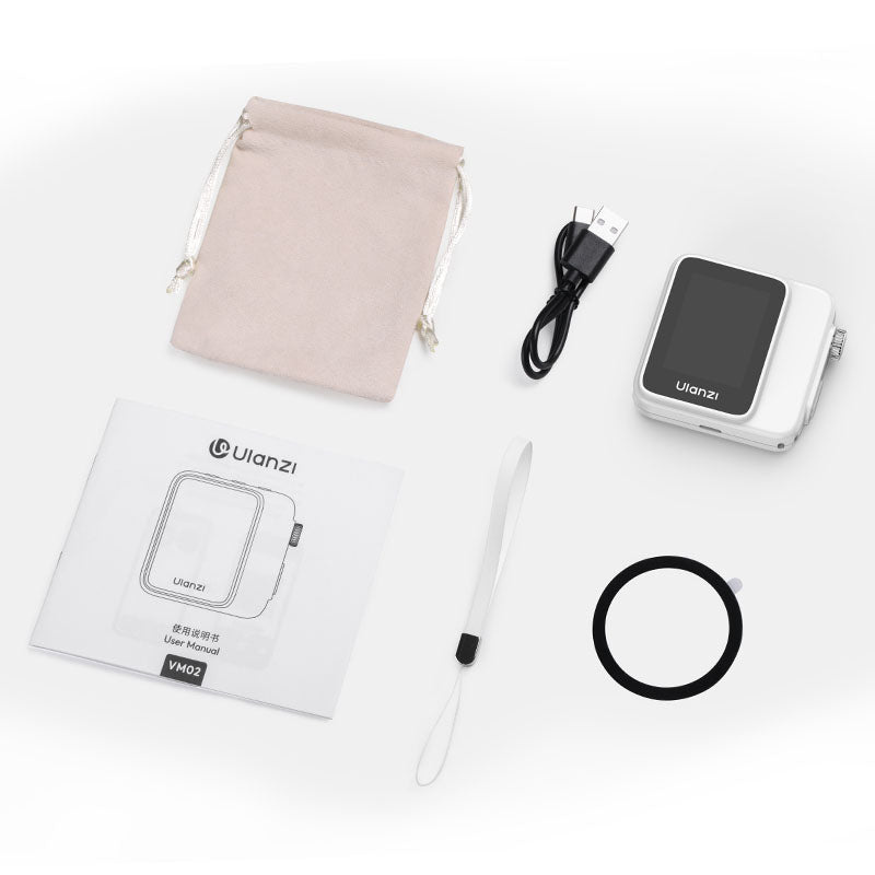 Ulanzi VM02 Wireless Magnetic Selfie Monitor – Obsah balení