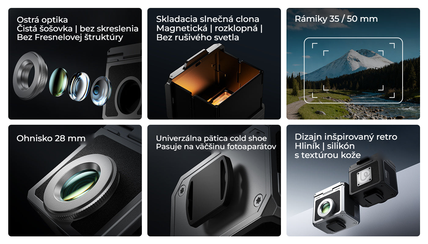 Ulanzi VF01 Waist-Level Viewfinder – Vše podstatné na jednom místě
