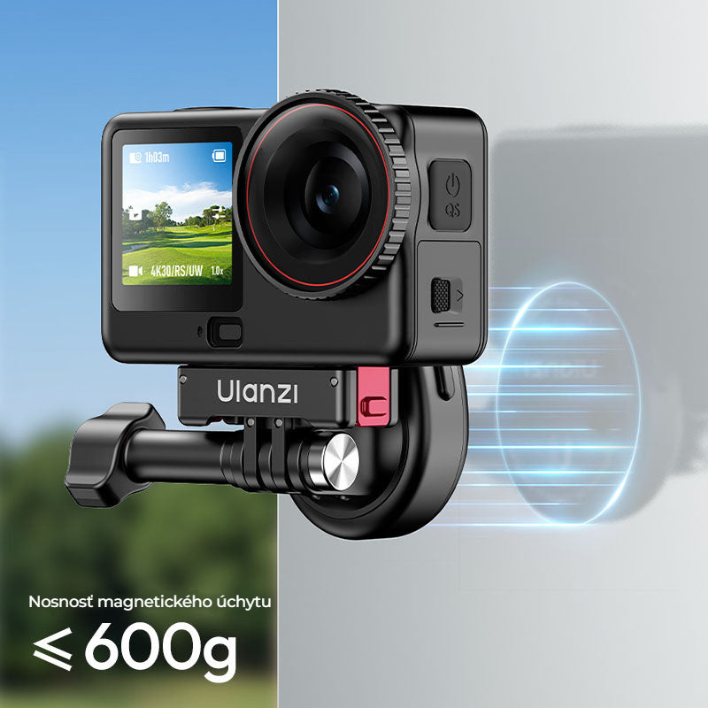 Ulanzi ZJ09 Flexible POV Neck Mount – Magnetické uchycení do 600 g