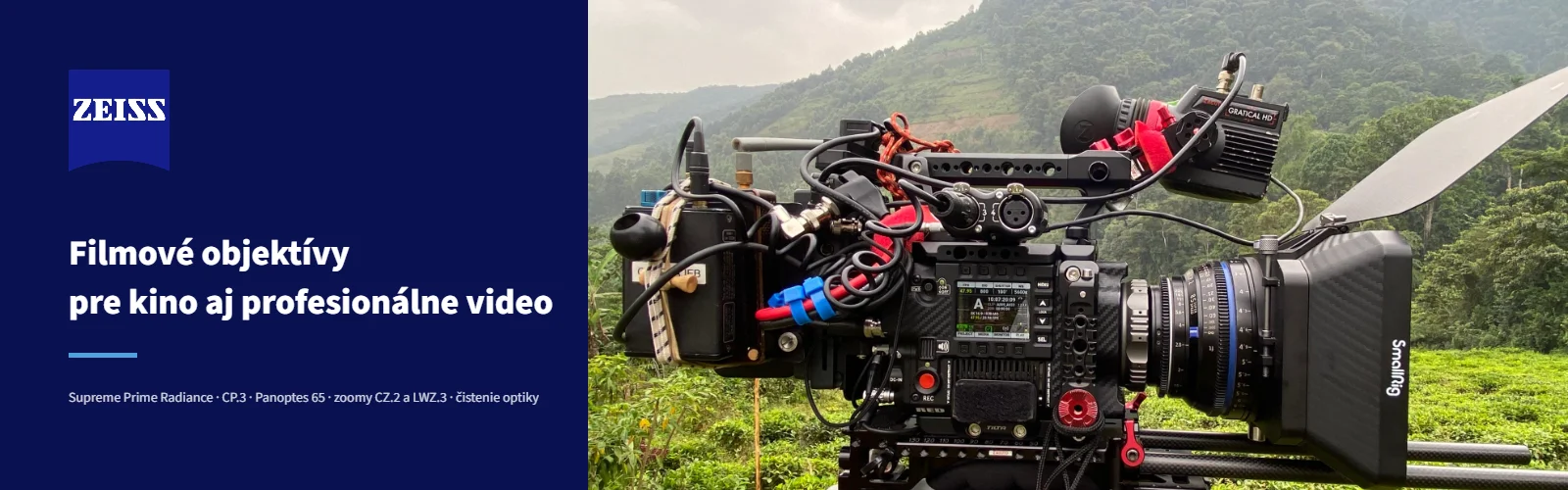 ZEISS – filmové objektívy pre kino aj profesionálne video